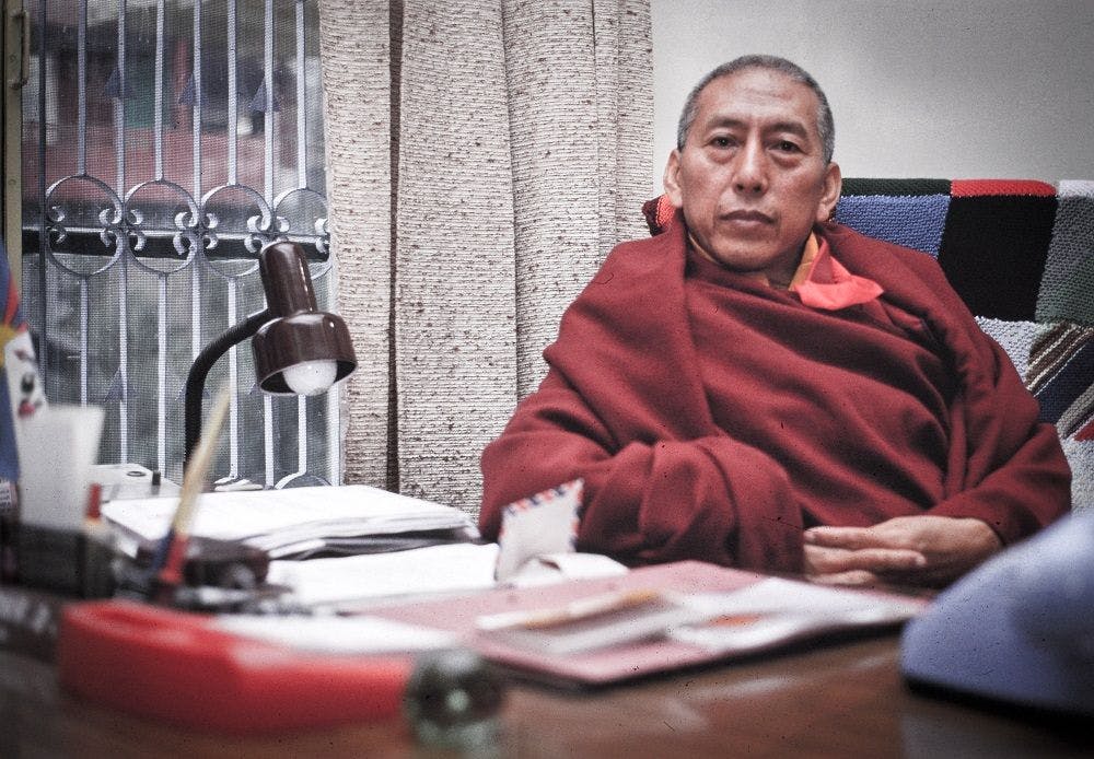 Professor Samdhong Rinpoche, former Kalon Tripa (Prime MInister)