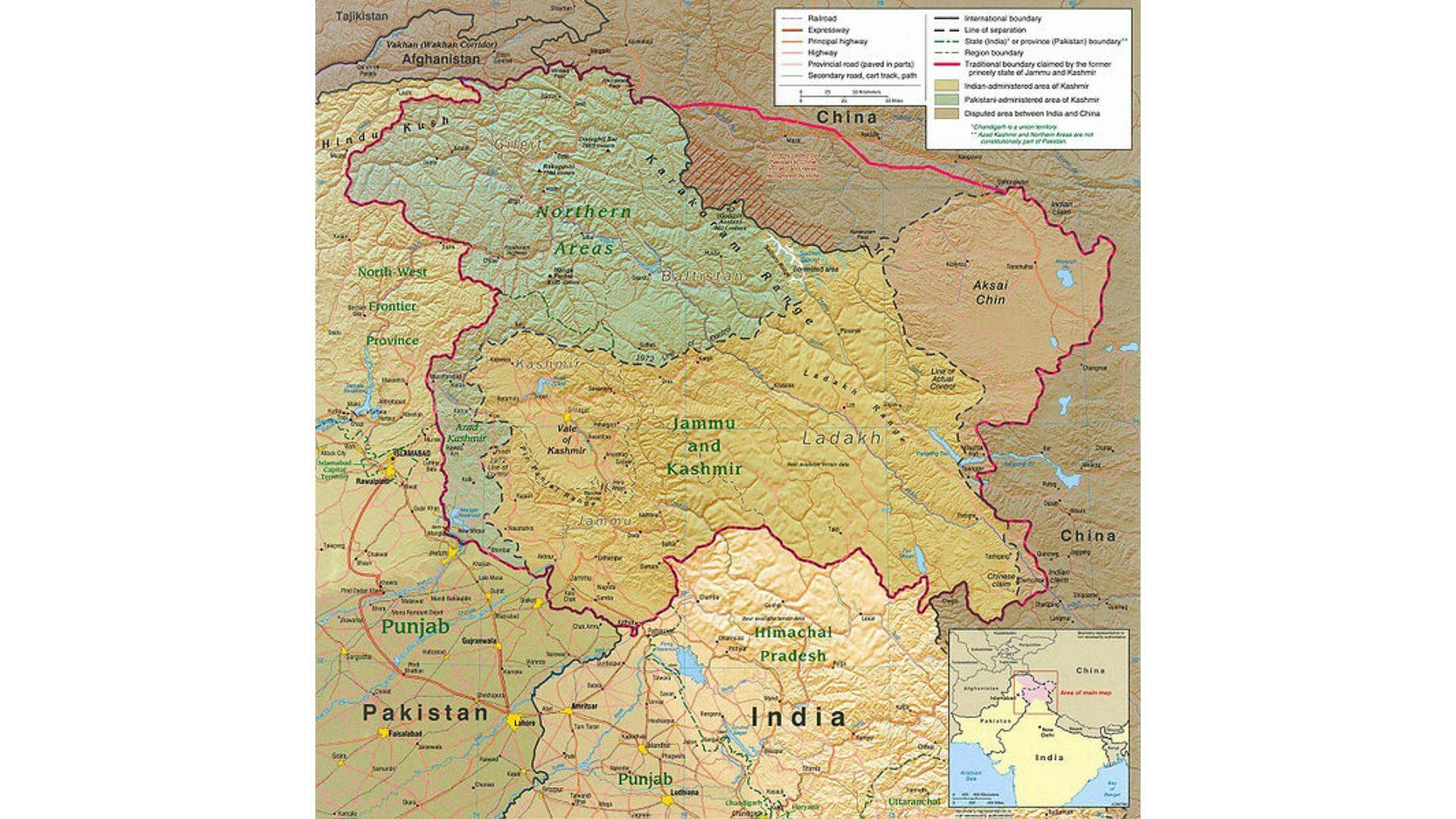 Kashmir Region | Wikimedia Commons