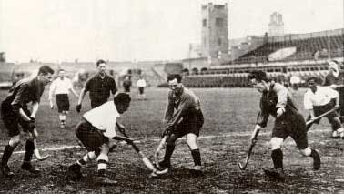 Match of the Indian team at 1928 Olympics