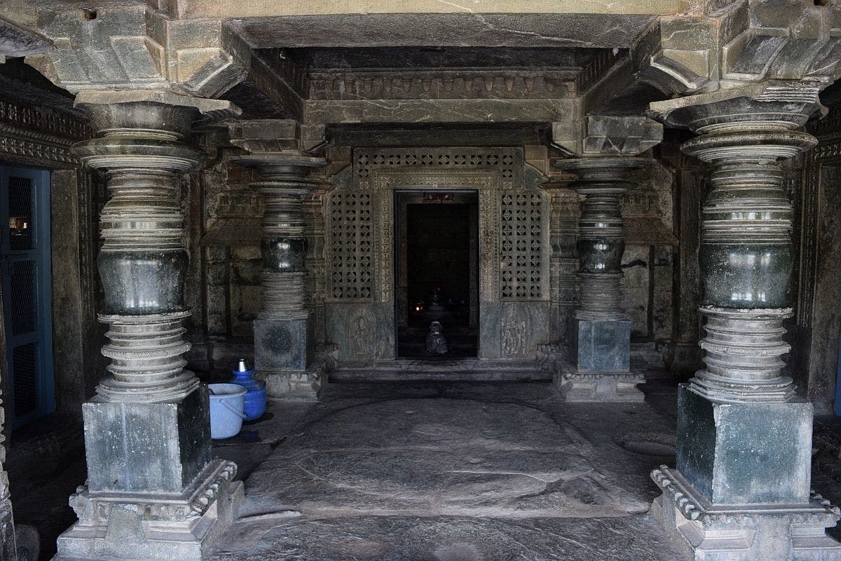 Interior of Manikeshwara Temple