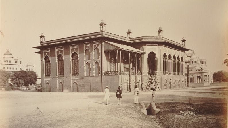 Lal Baradari, 1860