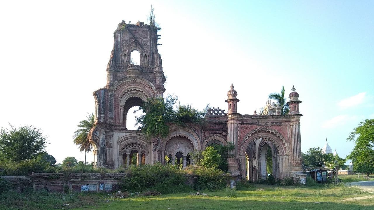 Remnants of the Navlakha Palace, Rajnagar
