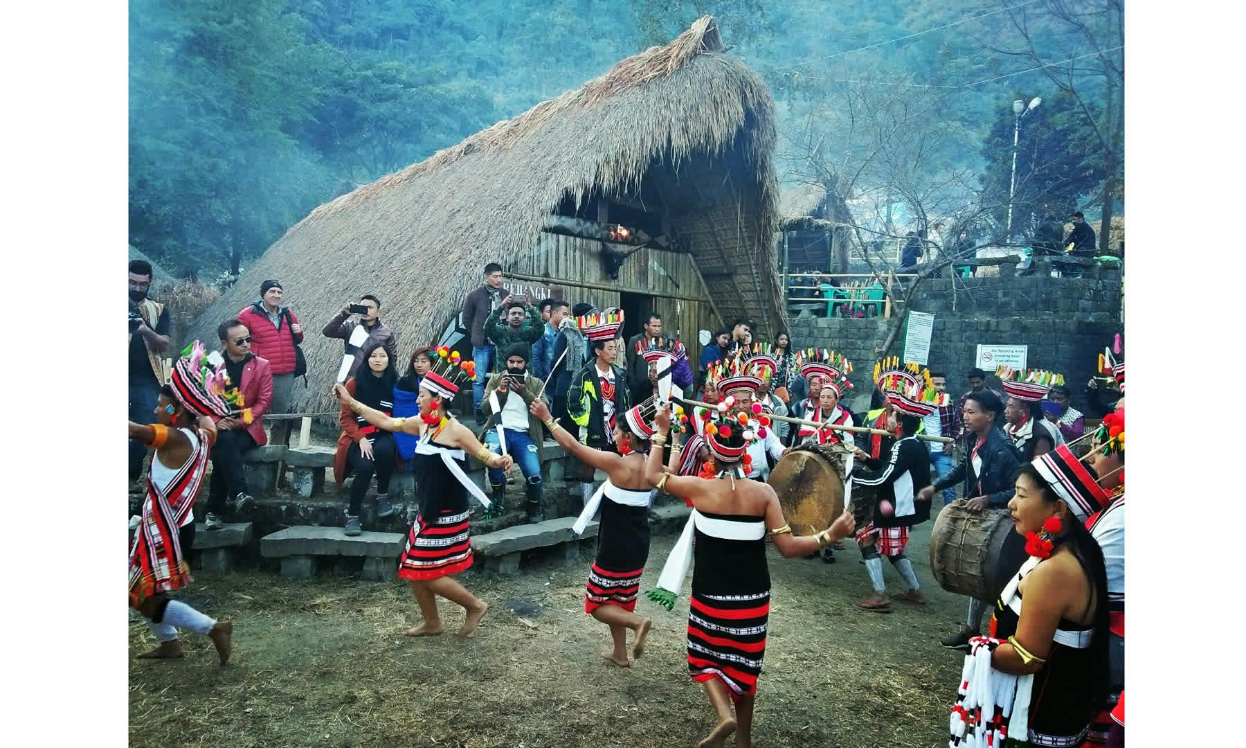 The tribal Hornbill festival of Nagaland 