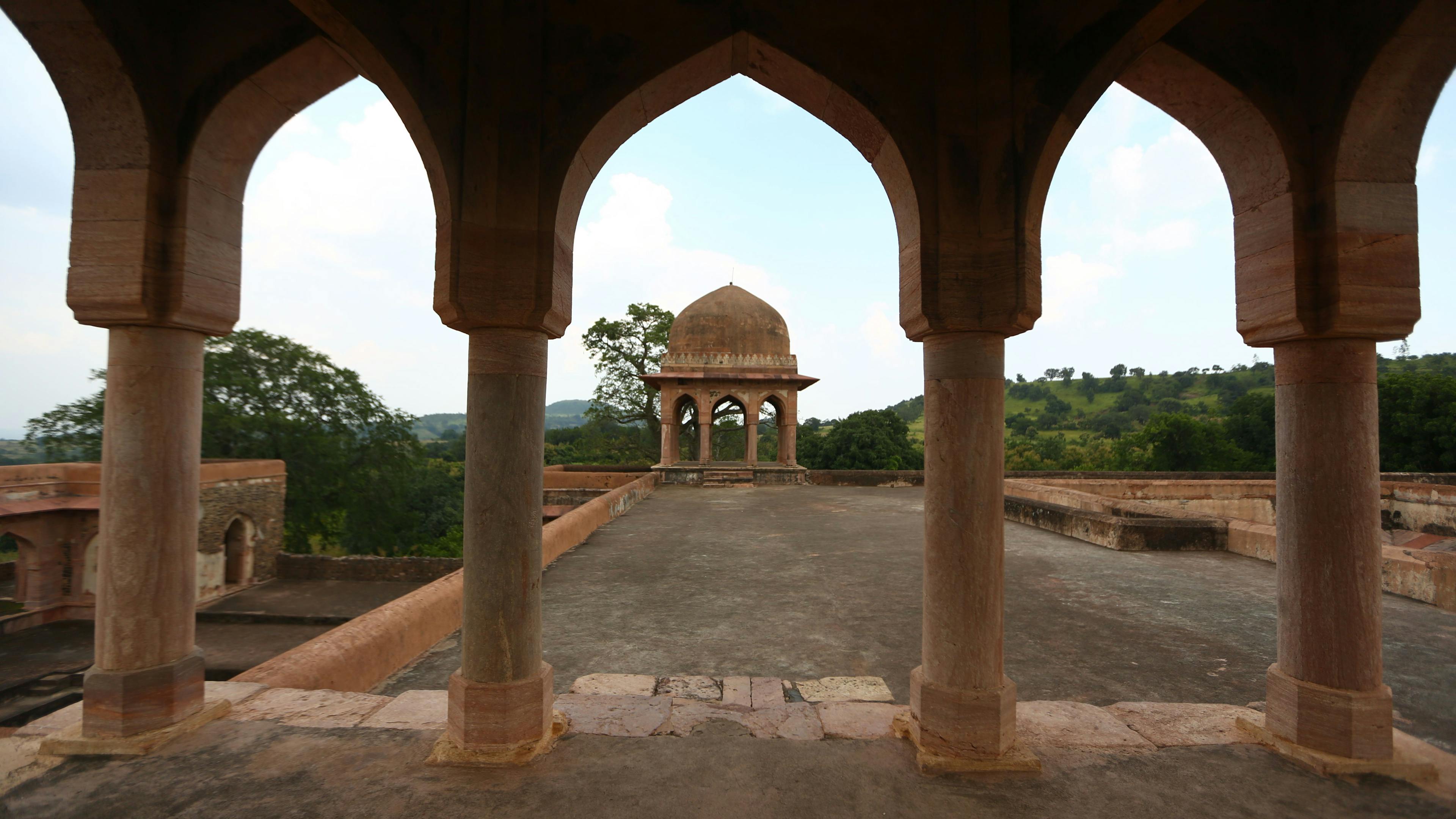 A view of Roopmati’s Pavilion