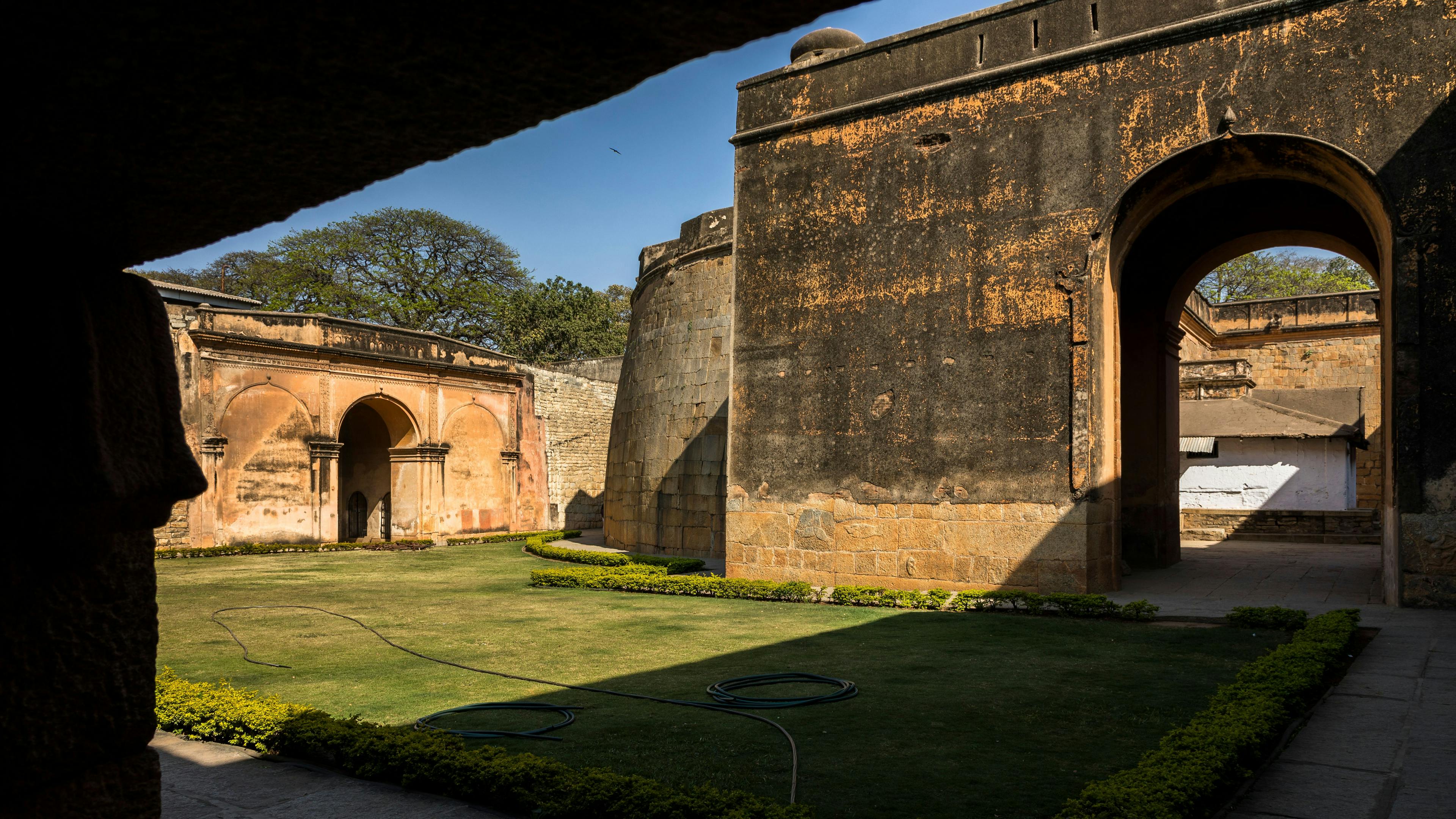 Interiors of Bangalore fort