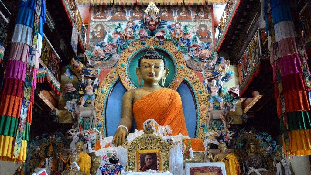 Buddha statue at Tawang monastery