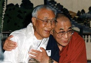 Norbu and his brother, the Dalai Lama