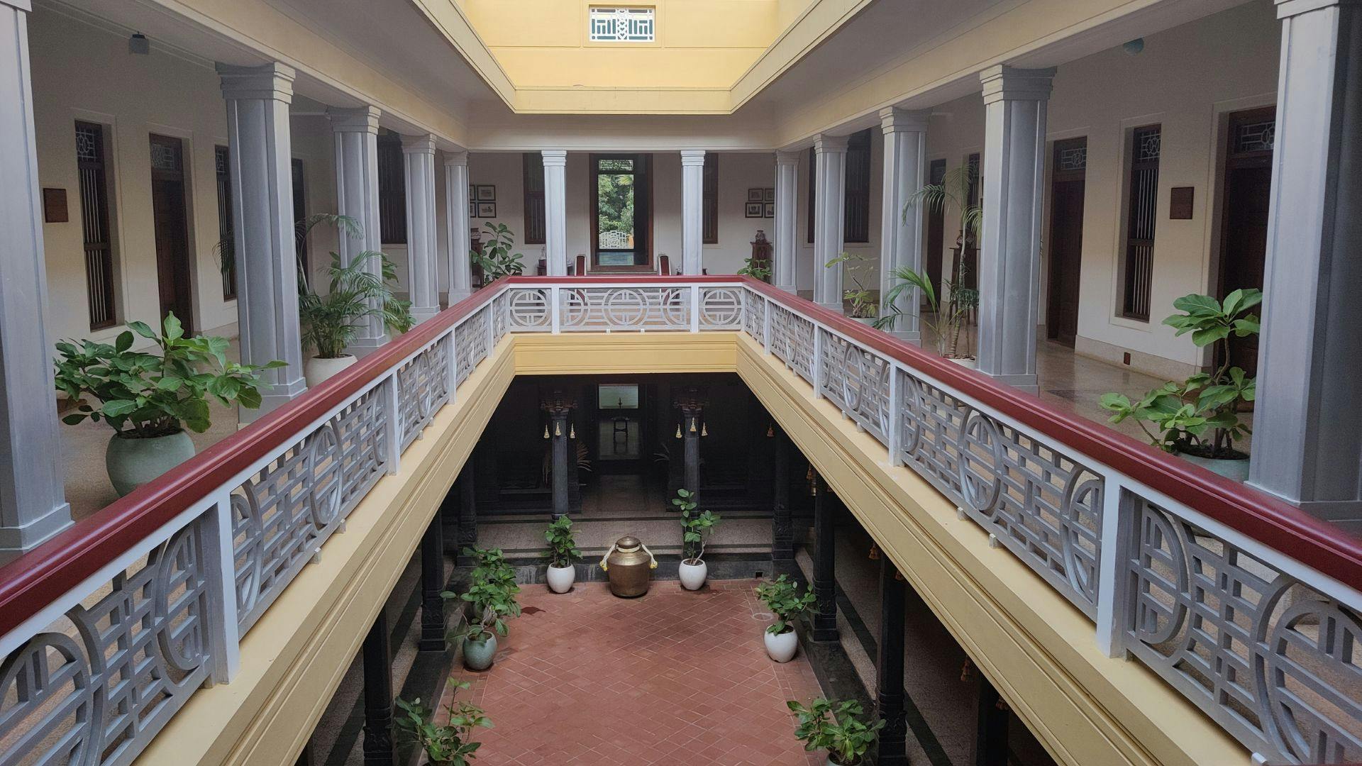 'Visalam' an Art Deco style mansion, Kanadukathan 