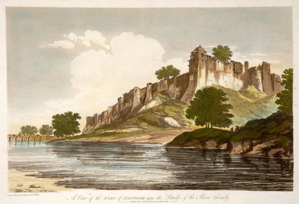 Jaunpur, William Hodges, 1787