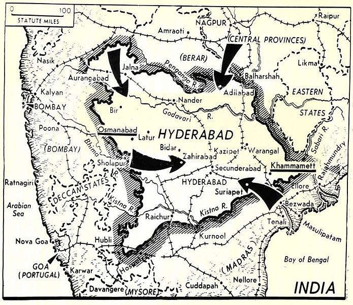 Princely State of Hyderabad | Wikimedia Commons