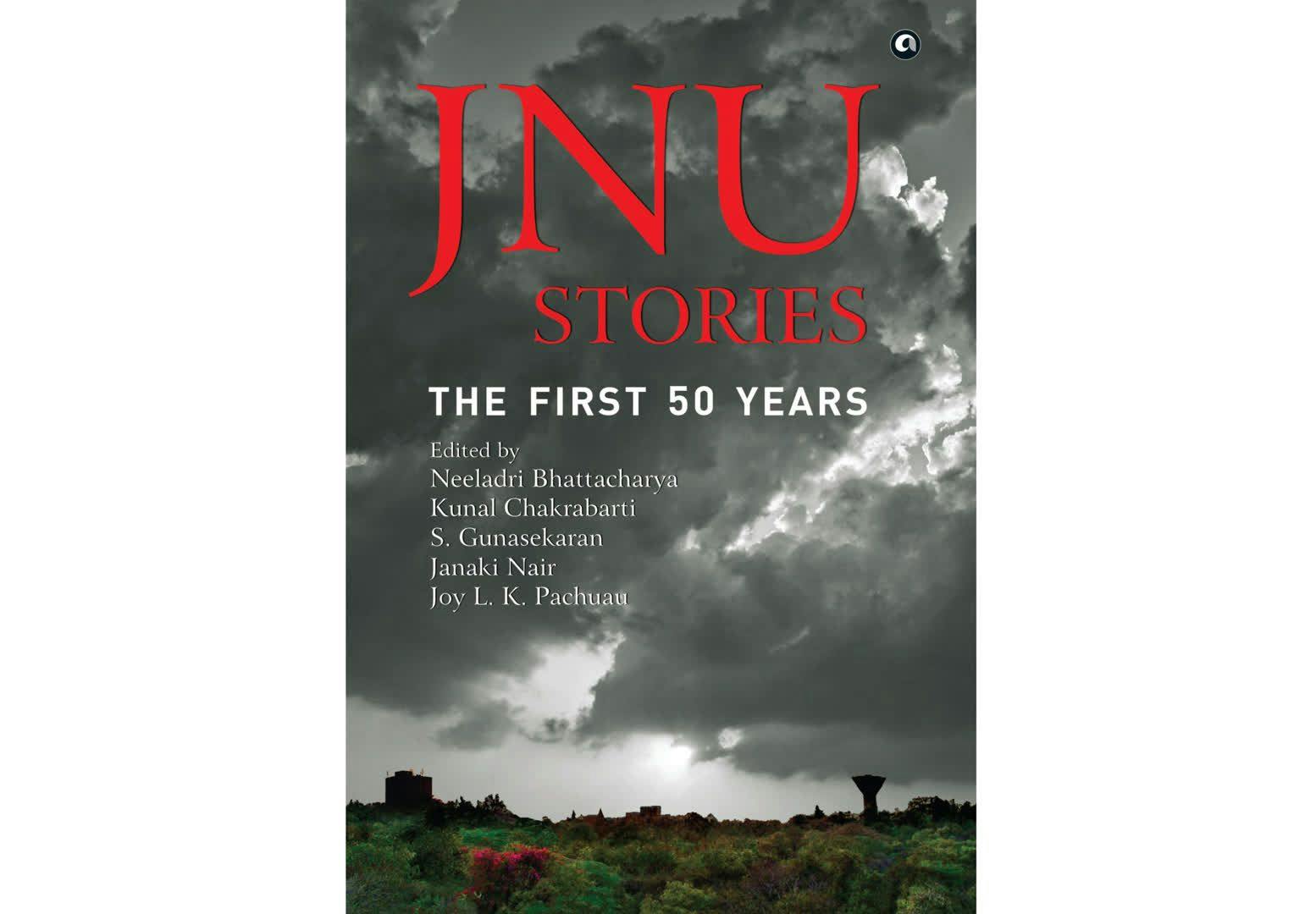 Cover of the book 'JNU Stories: The First 50 Years'