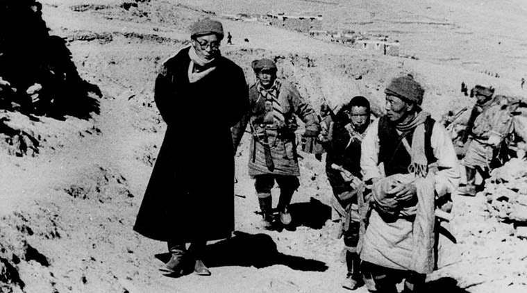 Dalai Lama's journey from Lhasa to India, March 1959 