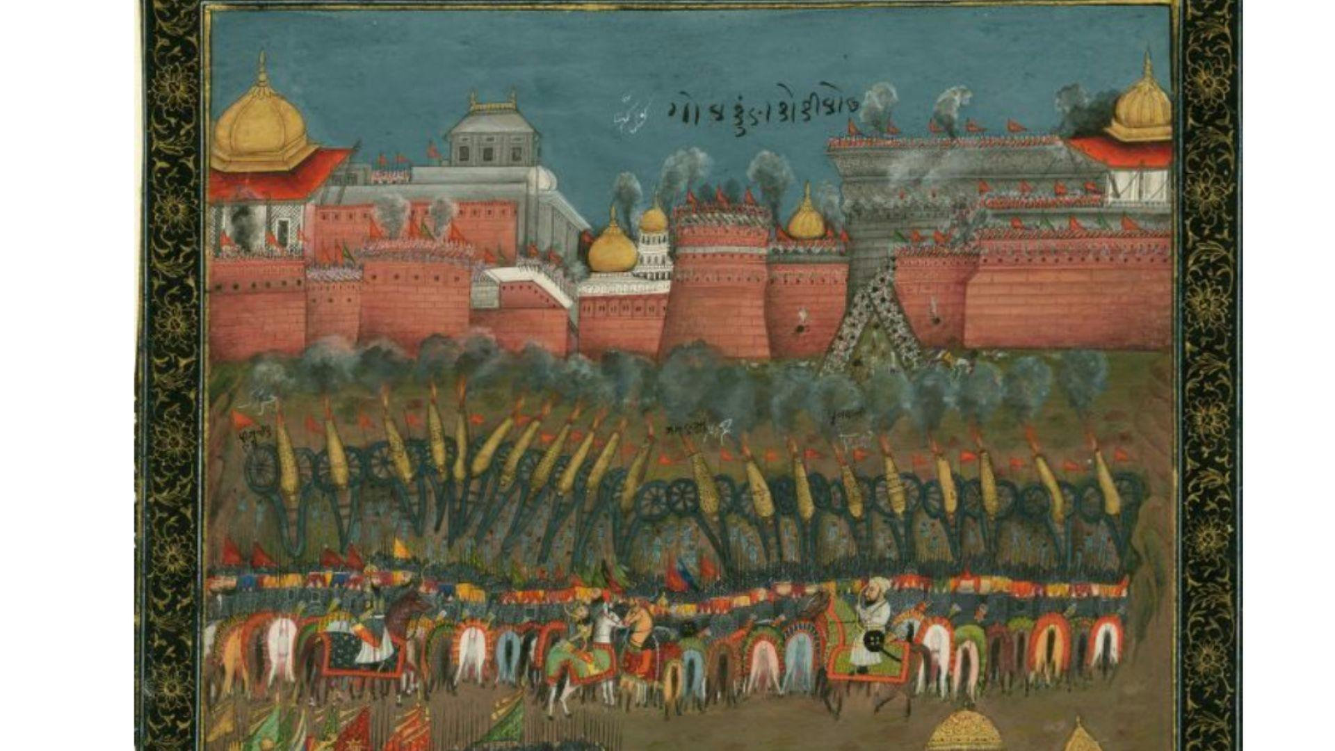 Mughal Attack on Golconda