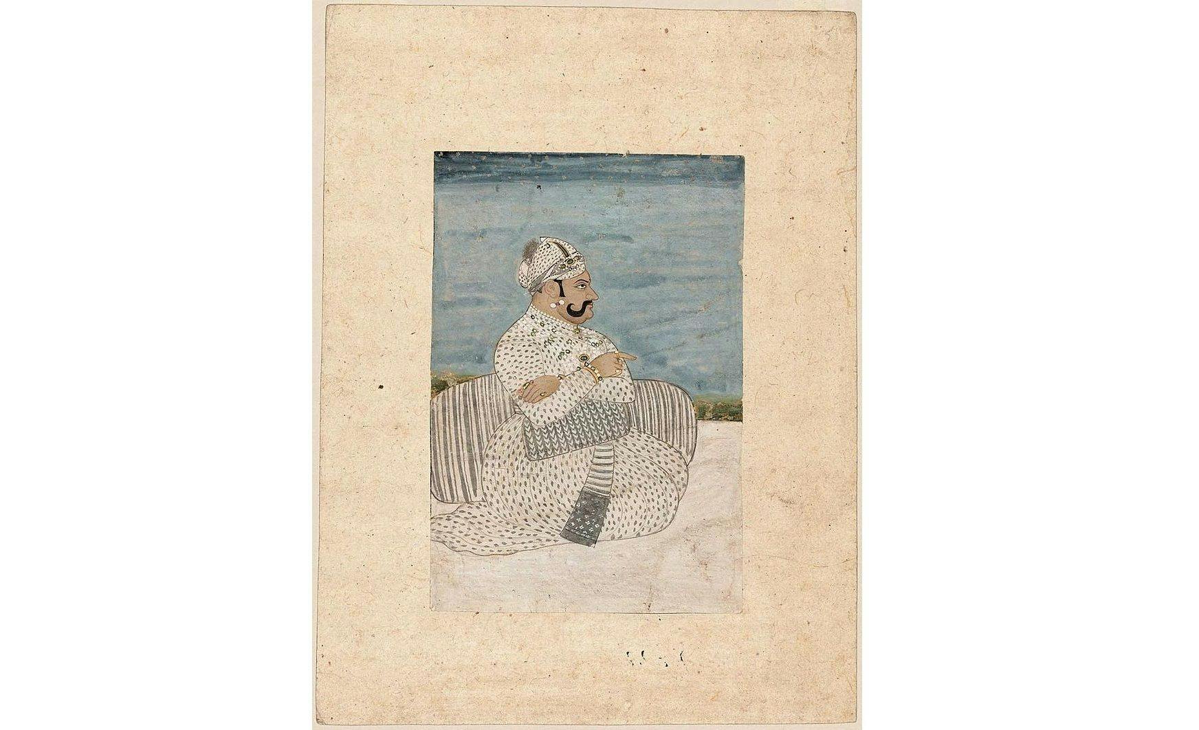 Portrait of Savai Madho Singh of Jaipur