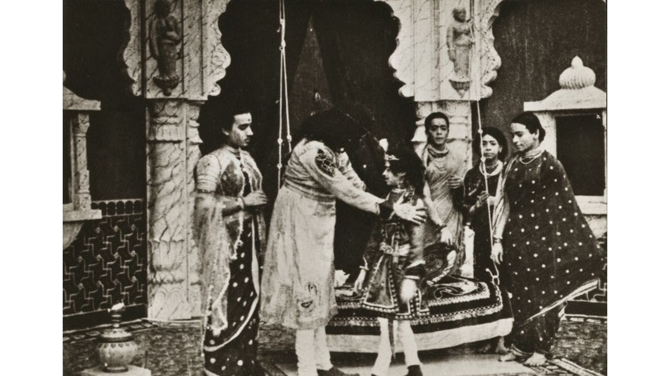 A still from movie Raja Harishchandra