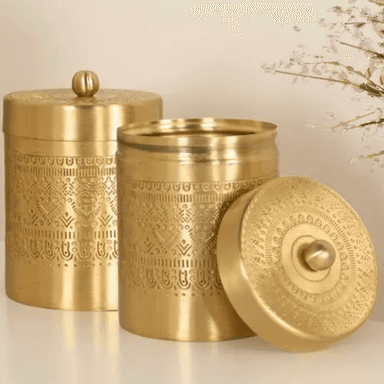 How to Clean Brass Items at Home: Easy Methods for Storage Jars , Masala Boxes Utensils, Idols