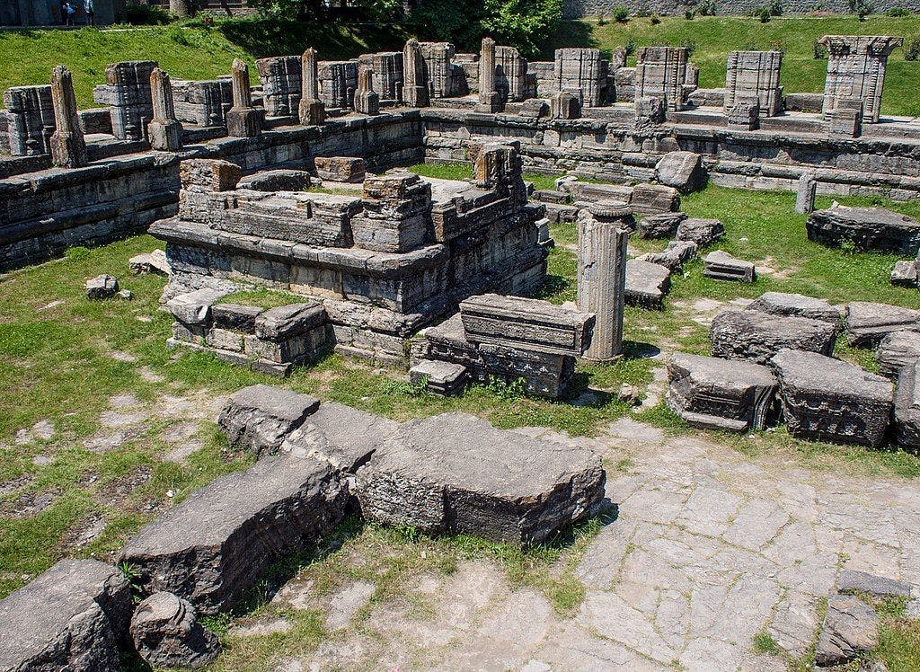 Ruins of the Avantiswamin temple