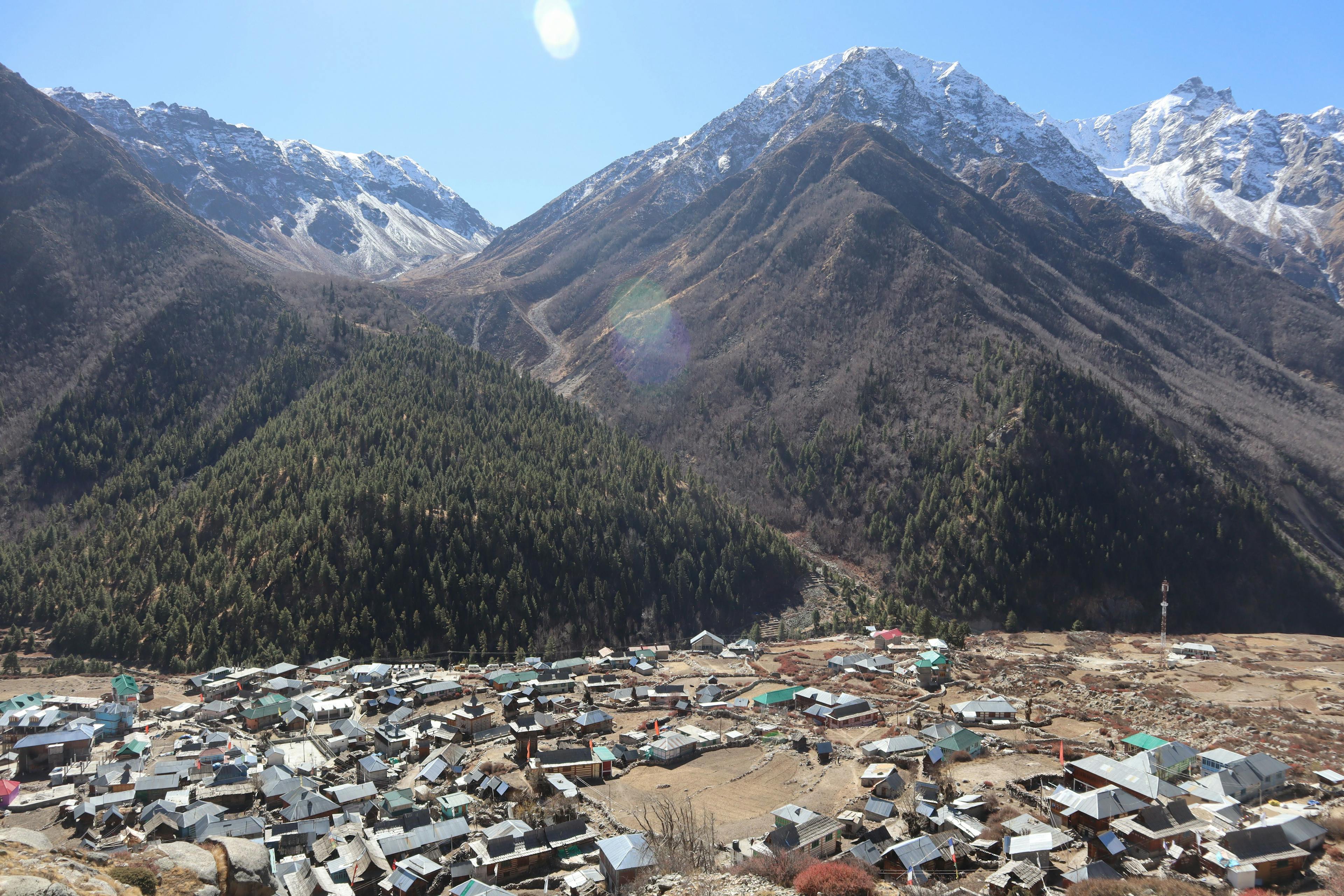 View of Village Chitkul