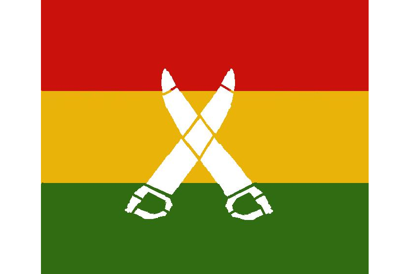 The flag of the Ghadar Party