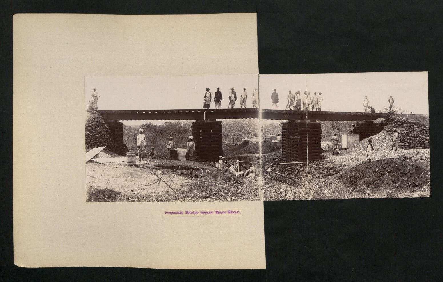 Construction of the Tsavo River Bridge