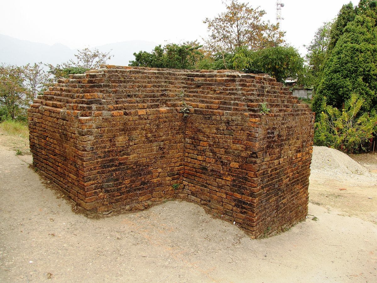Brick structures at the Ita Fort 