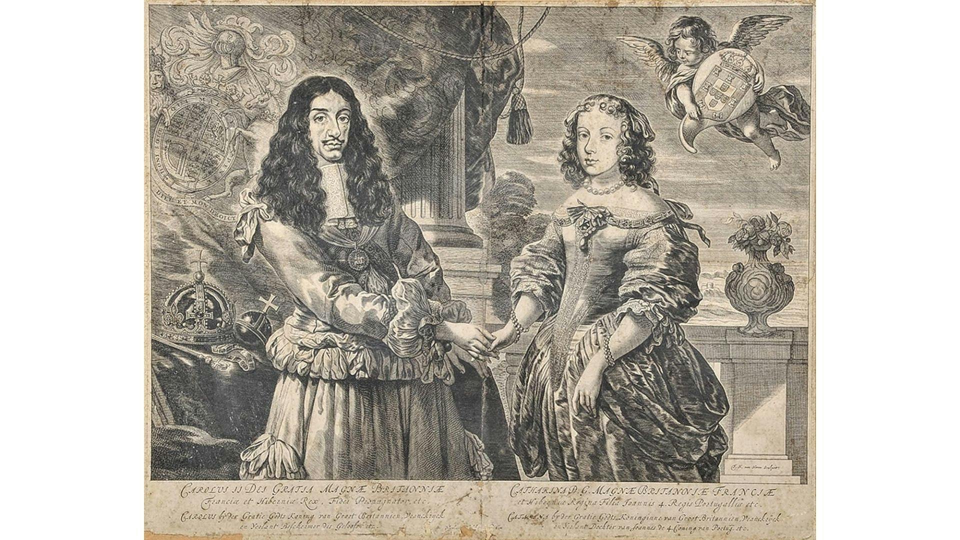 The Marriage of Catherine of Braganza to King Charles II, 21st May 1662