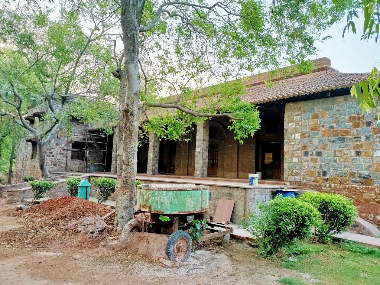 British-era bungalow in the Bagh