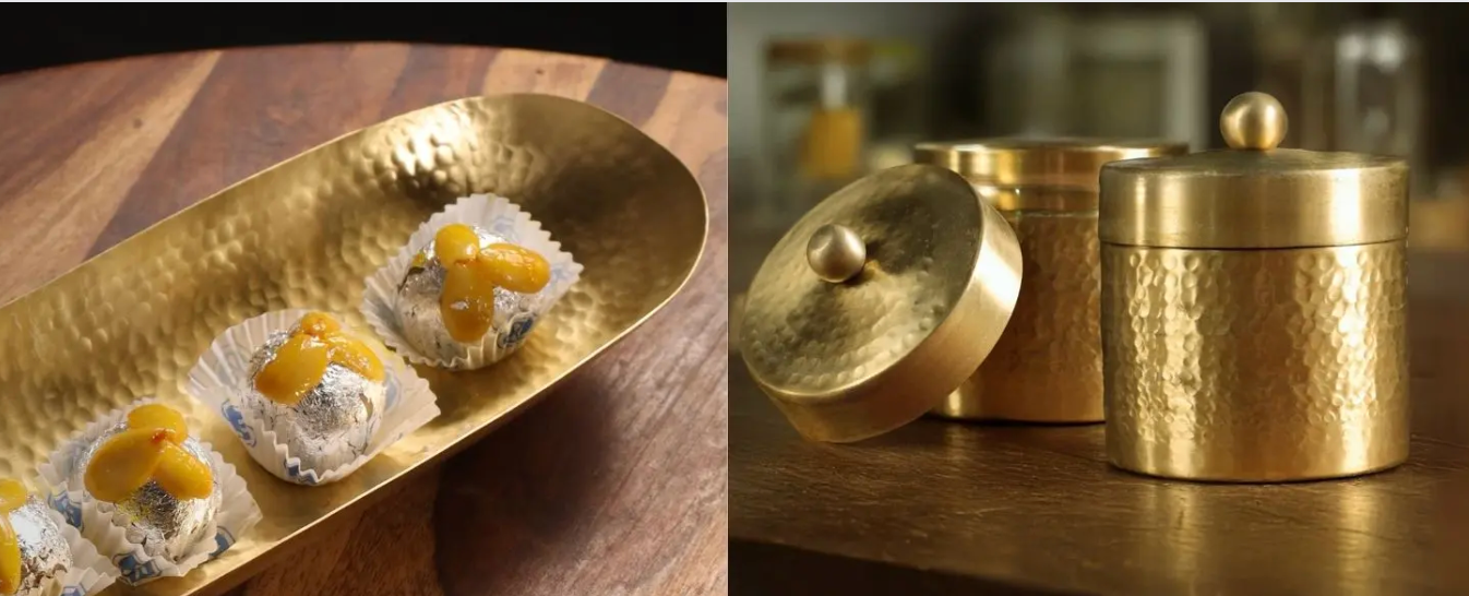 How to Clean Brass Items at Home: Easy Methods for Storage Jars , Masala Boxes Utensils, Idols