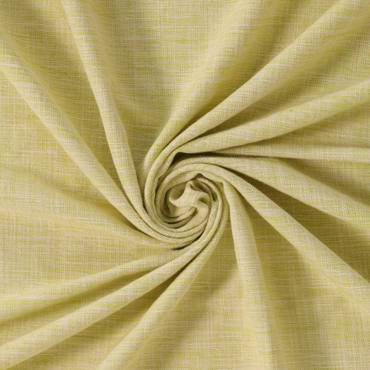 Beige And Leaf Green Pure Cotton Bedcover | Queen Size | Handprinted