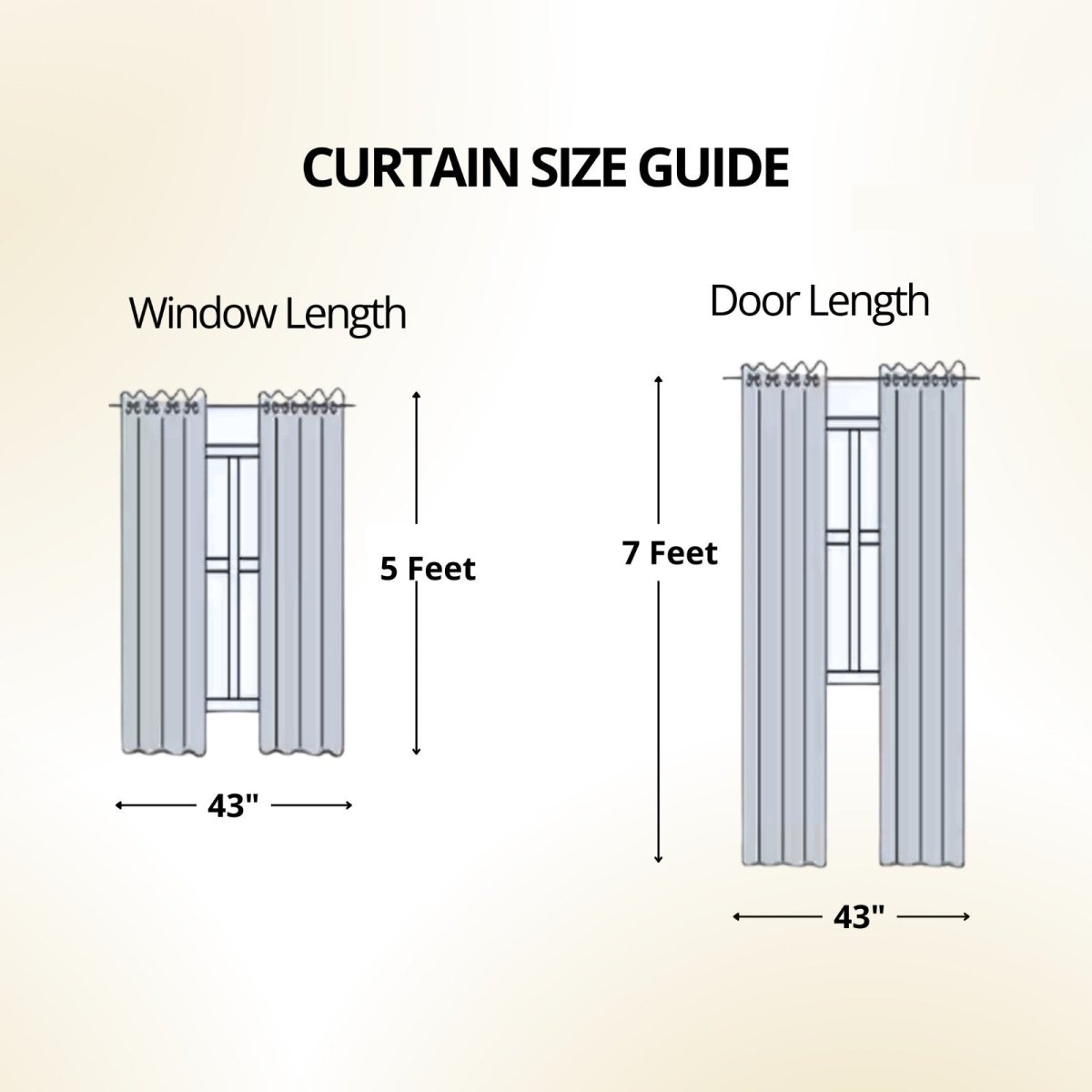 Cotton Semi Sheer Window Curtains 5