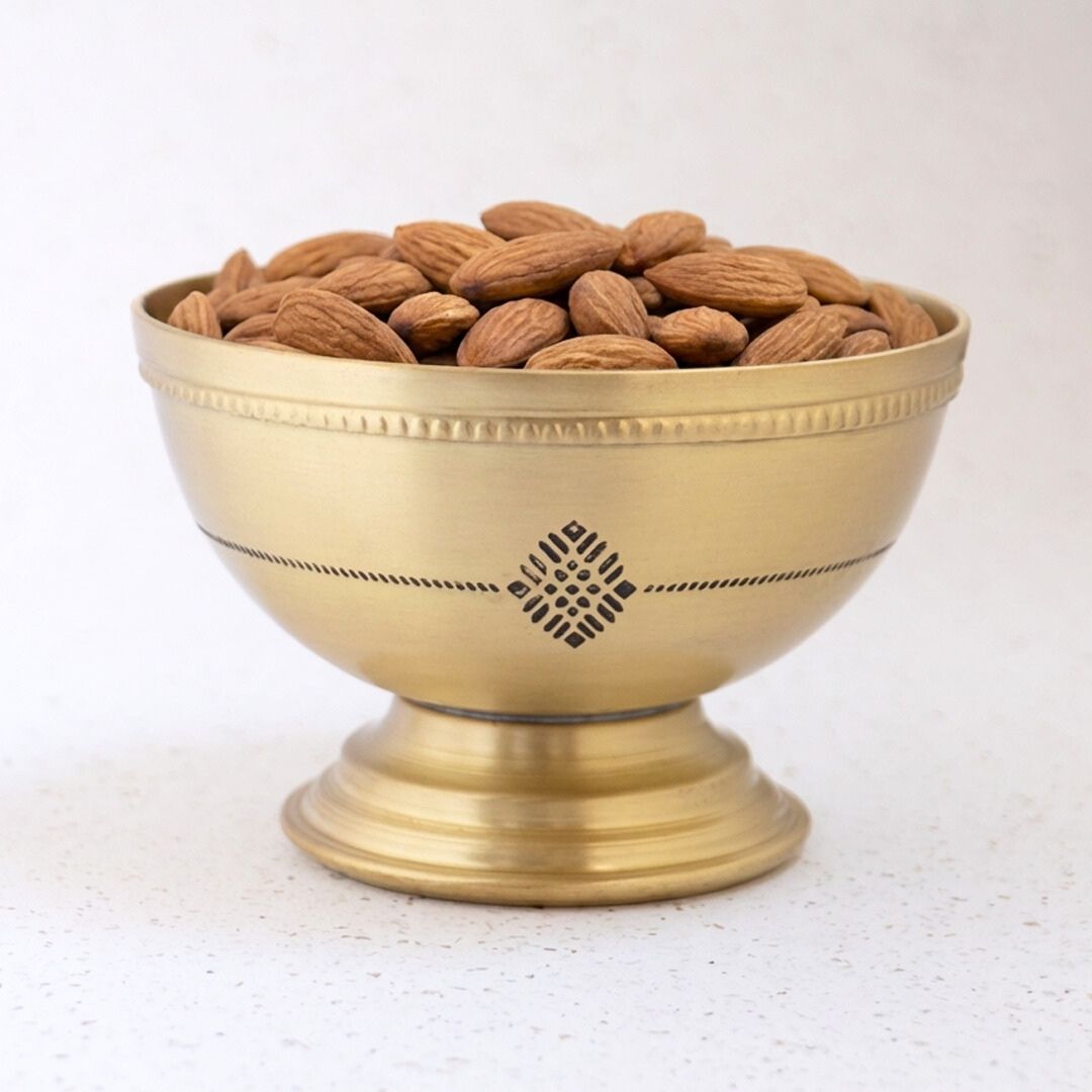Serving Bowl made with Pure Brass | Traditionally designed serveware