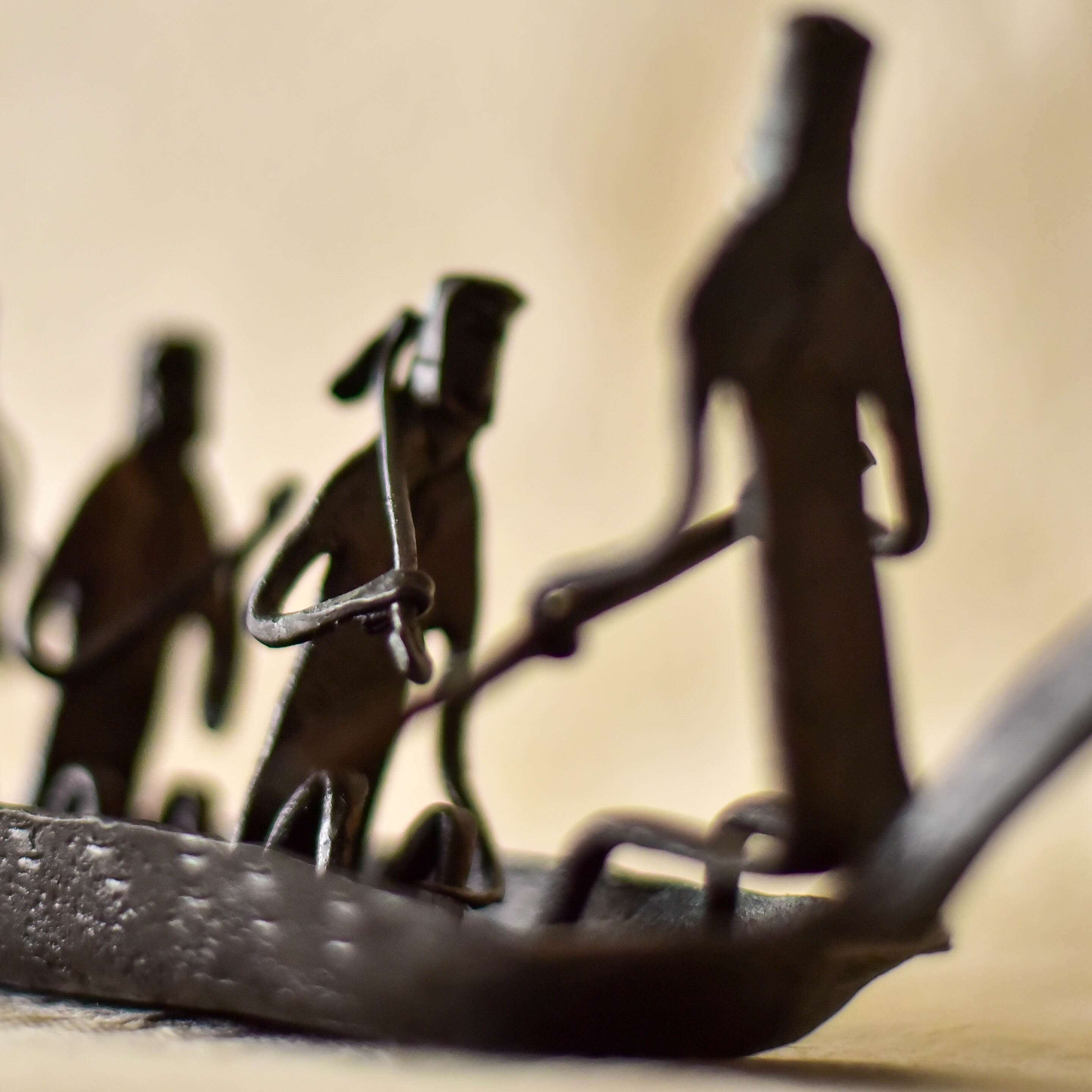 Bastar Tribal Handmade Wrought Iron Boat